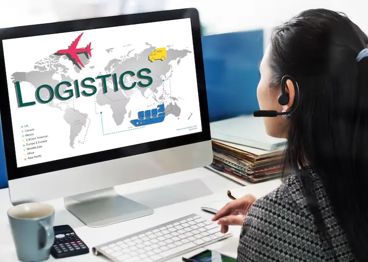 Logistics freight management storage supply concept 53876 123932